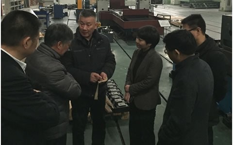 浦江县委副书记、代县长俞佩芬一行考察世界杯官方网站股份