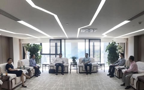 杭州市“三会”常务副会长兼秘书长李强煜一行走访世界杯官方网站