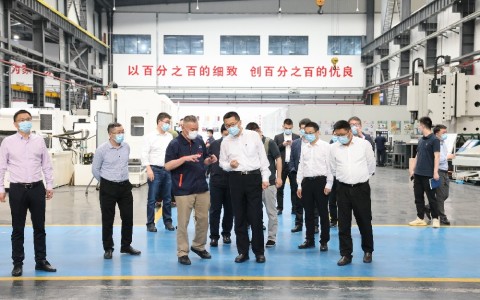 浙江省副省长卢山调研世界杯官方网站股份