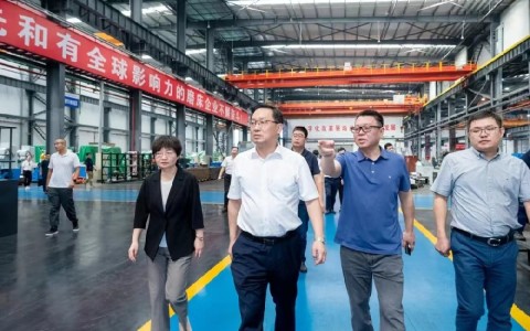 金华市委书记朱重烈调研世界杯官方网站股份